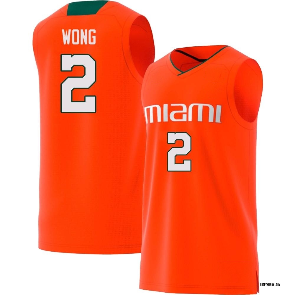 Men's Matt Raudelunas Miami Hurricanes Replica V-Neck Baseball Jersey -  Orange