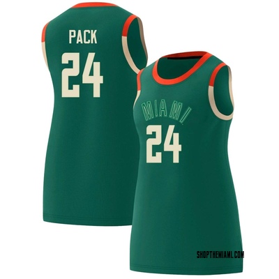 HOT] New Nijel Pack Jersey Miami Hurricanes Orange #24