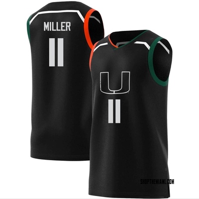 Men's Nijel Pack Miami Hurricanes Replica Basketball Jersey - Orange